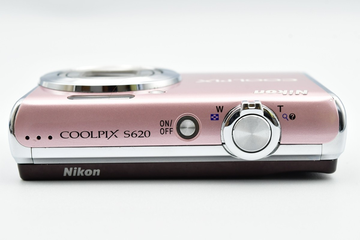 ⏯️[Excellent+5] Nikon COOLPIX S620 Pink 12.2MP Compact Digital