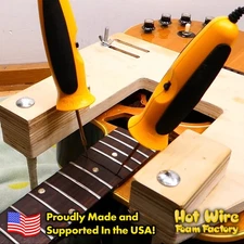 Hot Wire Foam Factory Pro Luthier Guitar Neck Removal Hot Knife Kit