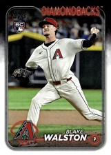 2024 Topps Update US29 Blake Walston Arizona Diamondbacks Rookie Card