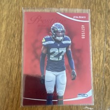 Panini 2023 Prestige Tariq Woolen #270 Xtra Points Red /599 Seattle Seahawks