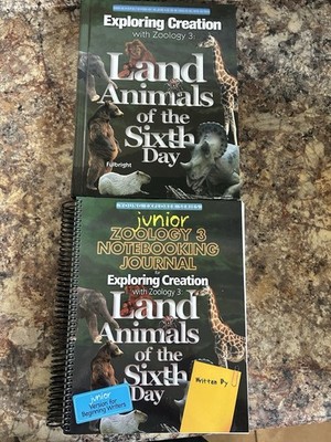 Apologia Zoology 3 Land Animals of the Sixth Day: ExploringCreationText/workbook
