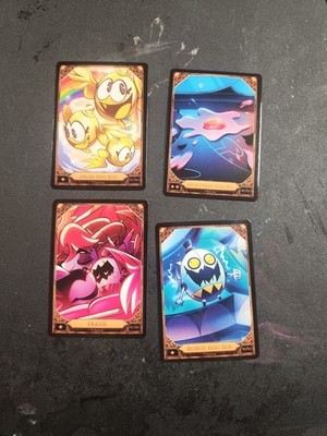 Hazbin Hotel Trading Cards Season 2 Egg Bois Bundle Set Of 4