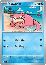 Pokemon Slowpoke (18/356) Prismatic Evolutions NM REVERSE HOLO