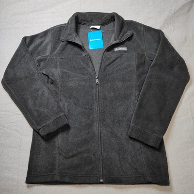 Youth Boys Columbia Birch Falls Gray Fleece Jacket