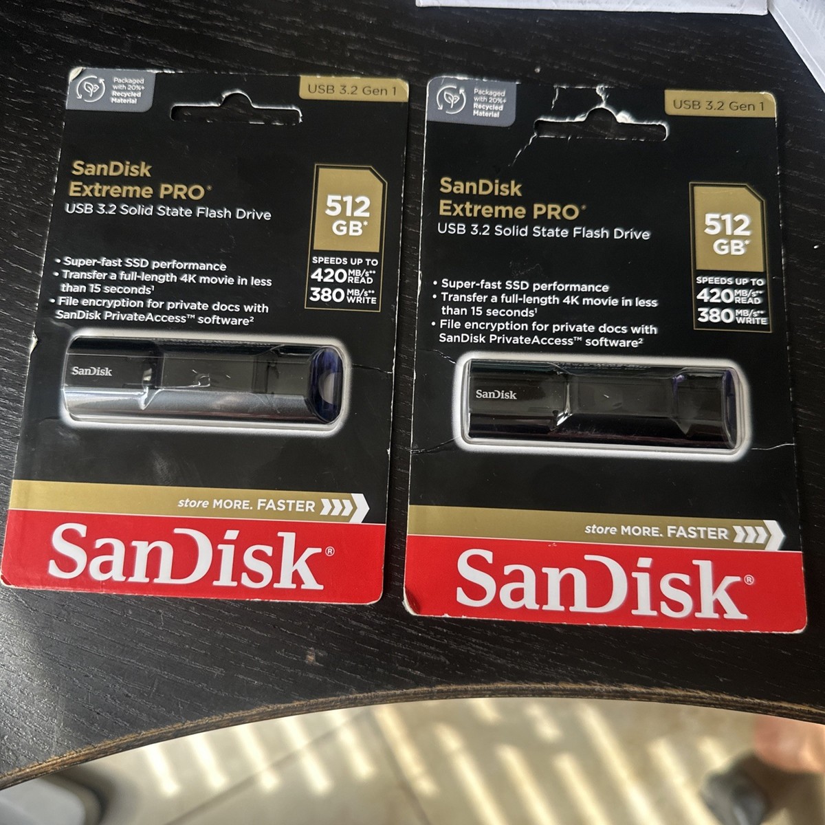 SanDisk 512GB Extreme PRO USB Solid State Flash Drive