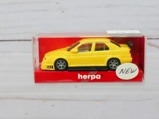 Herpa 021678, Alfa Romeo 155 DTM Street Version, Yellow, 1/87 HO Scale
