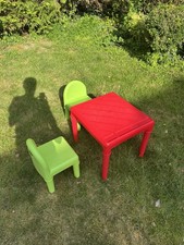 Early Learning Children Table and 2 Chairs.