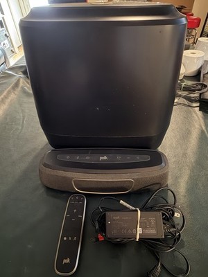 Polk Audio MagniFi Mini Sound Bar w/ Wireless Subwoofer And Remote  TESTED WORKS