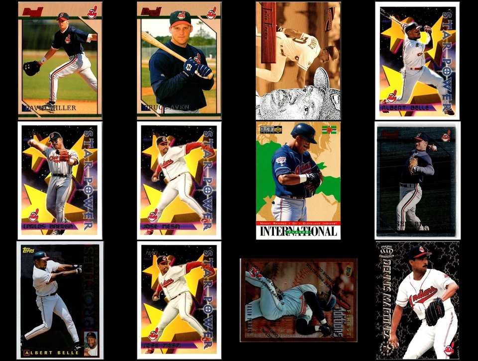 1996 Cleveland Indians (120) Card Lot - LIMITED EDITION – RARE GEM - Image 2 of 4