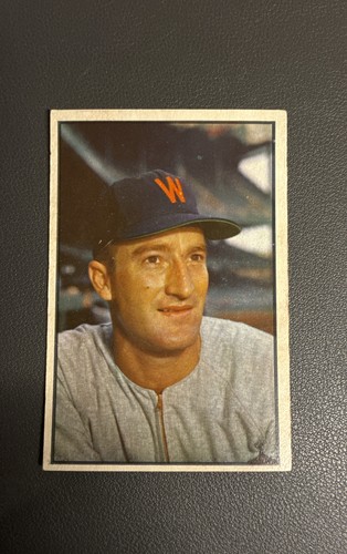 Bob Porterfield #22 1953 Bowman Color card