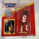 1991 Starting Lineup Michael Jordan Chicago Bulls Card Coin