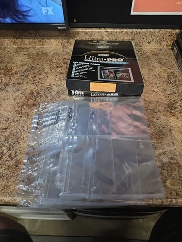 19-ULTRA PRO 4-POCKET PLATINUM Card Pages Sheets Protectors Toploader 3.5x5.25