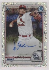 2020 Bowman Chrome Prospects Speckle Refractor 178/299 Alvaro Seijas Auto 7l6