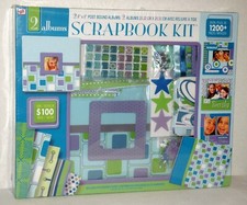 Scrapbook Kit by Western Crafts - 2006 - 2 Post Bound Albums 8 x 8 1200 Pi