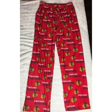 Chicago Blackhawks NHL Mens Pj Pans Size M