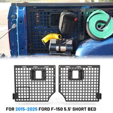 Pickup Truck Side Bed Molle Panel For 2015-2025 Ford F-150 5.5' Short Bed