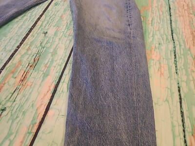 Vintage Levi's 501 XX Blue Denim Button Fly Jeans W31 L36 ( Actual