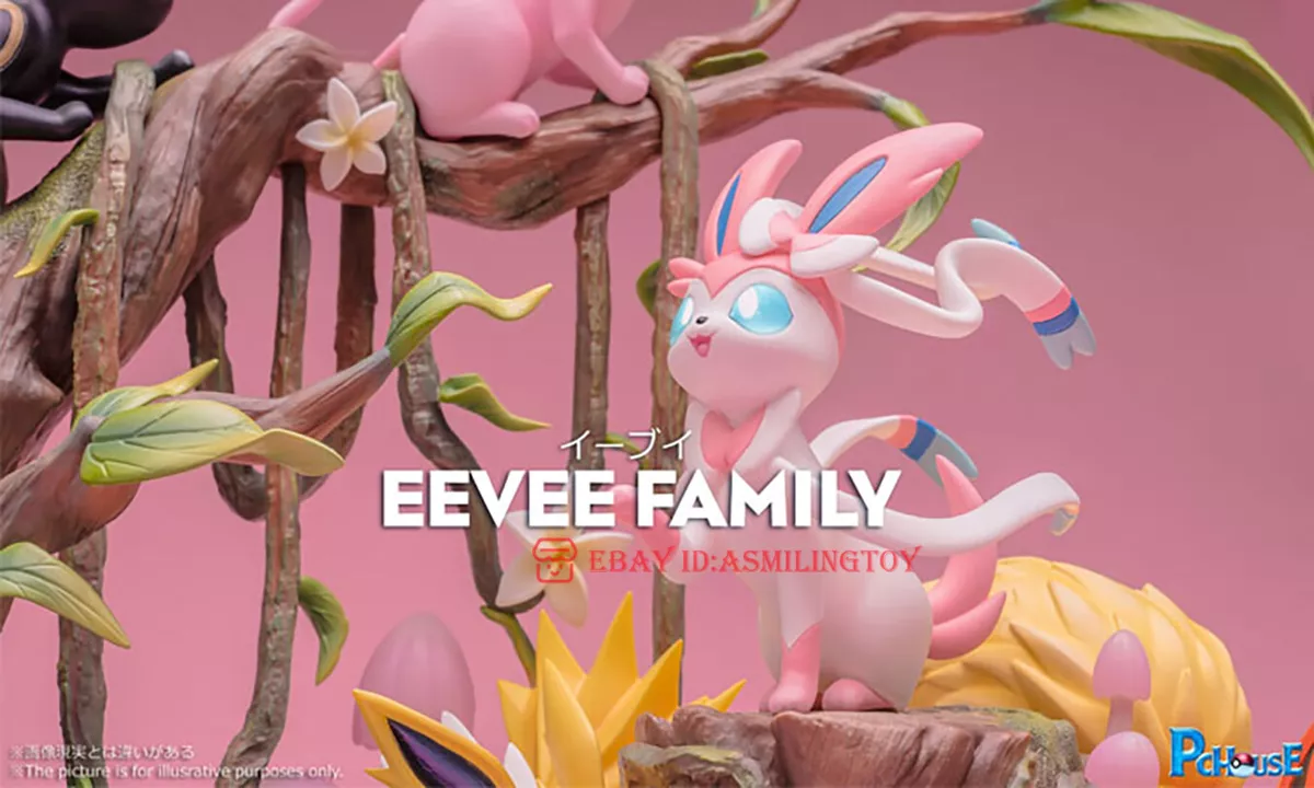 Sold Out〗Pokemon Eevee Family Model Statue Resin - PC House Studio –  Pokemon lover