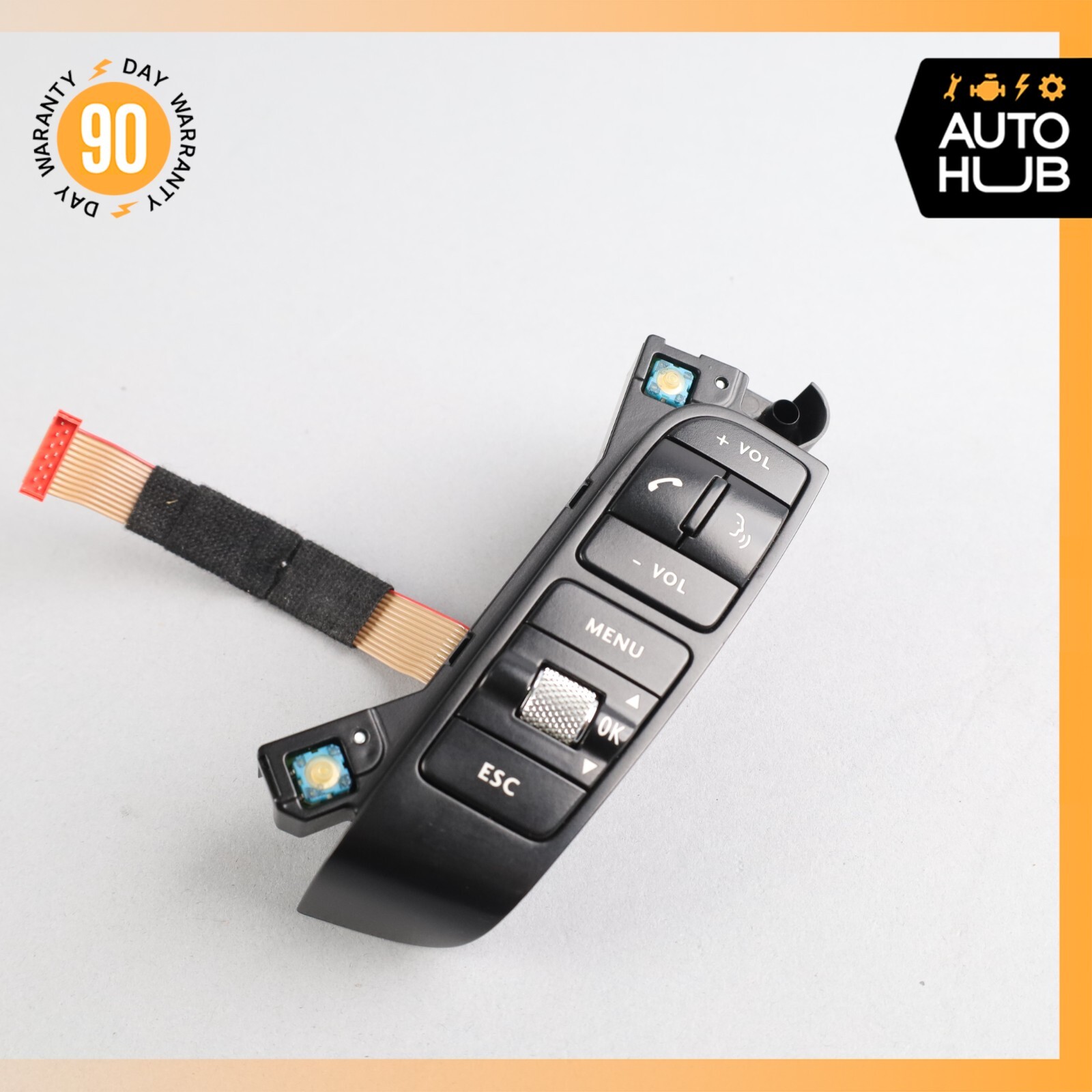 03-12 Bentley Continental GTC Right Steering Wheel Control Switch Button OEM 62k