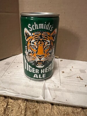SCHMIDT'S----TIGER HEAD ALE------BEER CAN