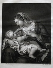 Druk artystyczny Electrine autorstwa Freyberg Stuntz Maria z dzieckiem Fil Coporali inc.