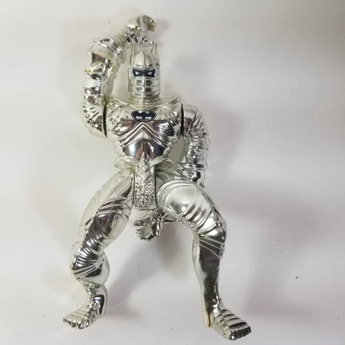 Legends of Batman Silver Knight Deluxe Metallic Armor Kenner 1994 95 Vintage