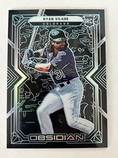 RYAN VILADE 2022 Panini Chronicles Baseball Obsidian Carolina Blue RC