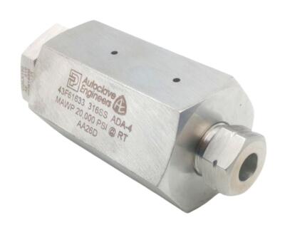 Parker Autoclave Engineers 43F61633 Stainless Steel Female Coupling 3/8'' To 1''