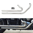 Exhaust System With Removable Baffles Mufflers For Kawasaki Vulcans 900 VN900 S