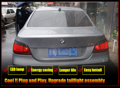 LED Tail light Assembly For BMW E60 2004-2010 Turn yellow Signal 1