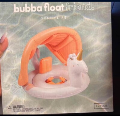 NEW Bubba Float Friend Unicorn Sunnylife 1-2 Years Pool Float