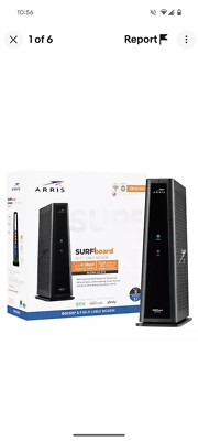 ARRIS Surfboard DOCSIS 3.1 Cable Modem & Dual-Band WiFi Router 1 Gpbs - Black