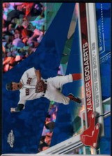 Xander Bogaerts 2017 Topps Chrome Sapphire Edition #61 /250 Red Sox 