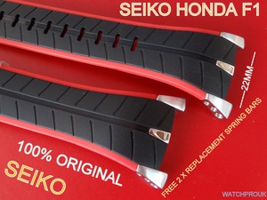 SEIKO HONDA F1 STRAP BAND SEIKO SPORTURA 7T82-0AF0 7T82-OAFO SPC009J1  SPC009P1 | eBay