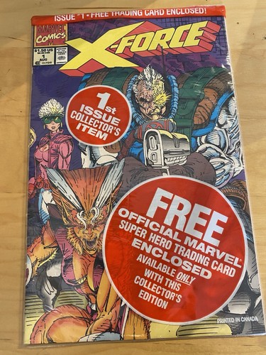 X-FORCE # 1 | SHATTERSTAR CARD ! Unopened ! Marvel 1991. NM- Grade