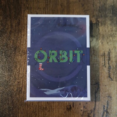 Orbit 2021 Christmas Edition V1 Playing Cards New & Sealed Cardistry USPCC Deck