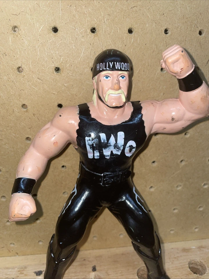 Figura Vintage 1996 Hollywood Hogan WCW Monday Nitro SF Toymakers WWE WWF Foto 2 de 4
