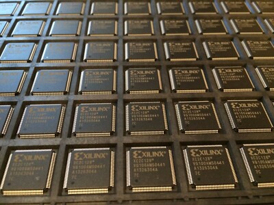 119 Pcs New Xilinx XC2C128-7VQ100C CPLD CoolRunner -II 128 Macrocells 7ns VTQFP
