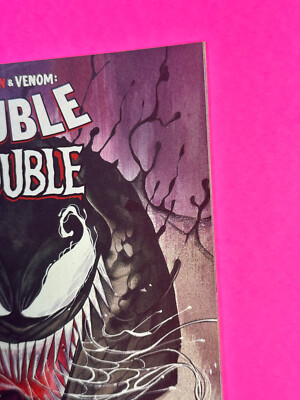 SPIDER-MAN & VENOM DOUBLE TROUBLE #2 (MARVEL 2019) PEACH MOMOKO