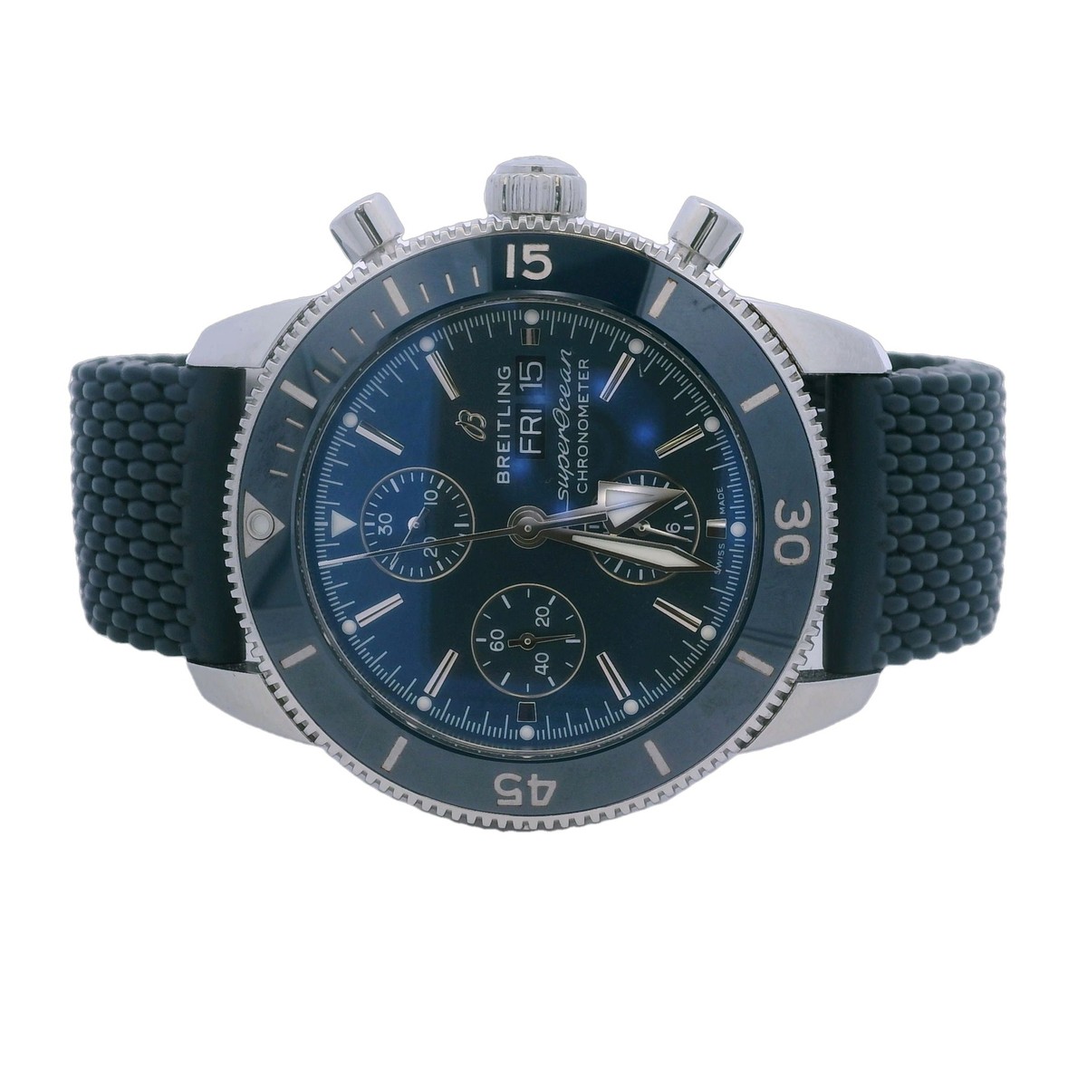 Breitling SuperOcean Heritage 44 A13313 Chronograph 44mm Blue Dial