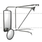 Door Mirror W/ Bracket Arm & Mounting Angles LH Fit: Kenworth T800 T300 270 370
