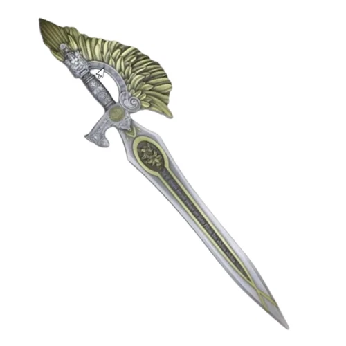 Sword of St. Gabriel Silver Gilded Shaped Bar 2.5 Oz by Bullion Club