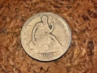 1890 Seated Liberty Silver Half Dollar Low Mintage Key Date Coin