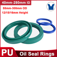 UN/UNS/UHS Oil Seal Rings U-Cup PU Piston Hydraulic Rod ID 40-280mm / H 12-16mm