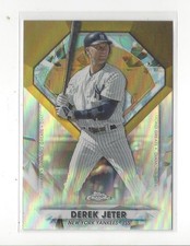 2022 Topps Chrome Update Diamond Greats Die Cuts #DGC18 Derek Jeter Yankees