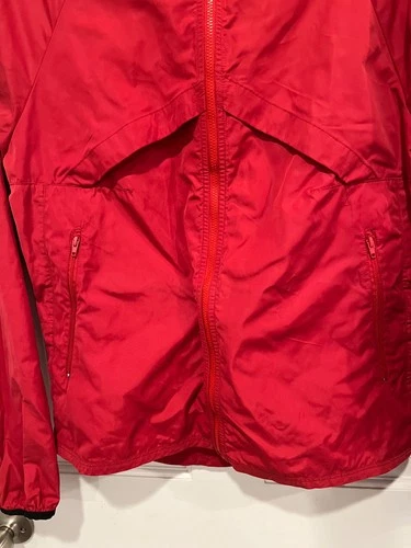 NWT Bearded Goat Full Zip Up Jacket Red Size Small Lumbar Pocket Outdoor Hiking image 2