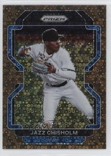 2022 Panini Prizm Tier III Bronze Donut Circle Prizm /40 Jazz Chisholm #256 j2a