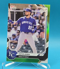 2026 Topps NOW Road to Opening Day Carter Jensen green #d /99 KC Royals OD-99