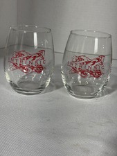 Intrinsic Red Logo 2 Piece Limited Edition Stemless Wineglasses