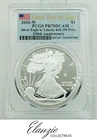2026-W Proof American Silver Eagle Liberty Bell Privy FDOI PCGS PR70